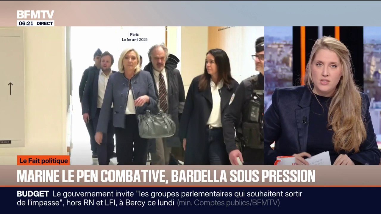 ÉDITO - Procès du RN: Marine Le Pen combative et résignée à la fois