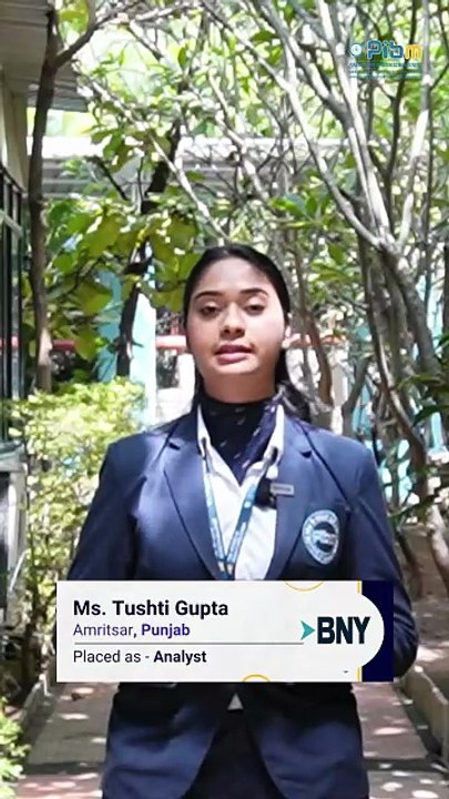PIBM to BNY   Analyst     MBA & PGDM Placements   Batch 2024–26