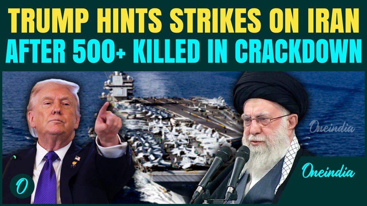 Trump WEIGHS Military Strikes on Iran After Khamenei’s Violent CRACKDOWN on Protesters