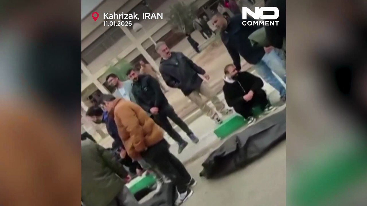 ویدیوی اجساد مقابل سردخانه تهران هشدار درباره سرکوب در ایران