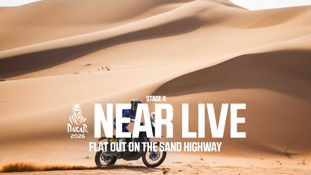 Flat out on the sand highway