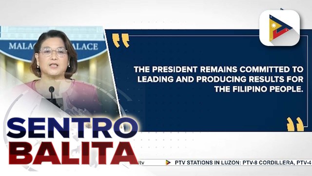 PBBM, nakatutok sa trabaho at hindi sa 'political maneuvering,' ayon sa Malacañang