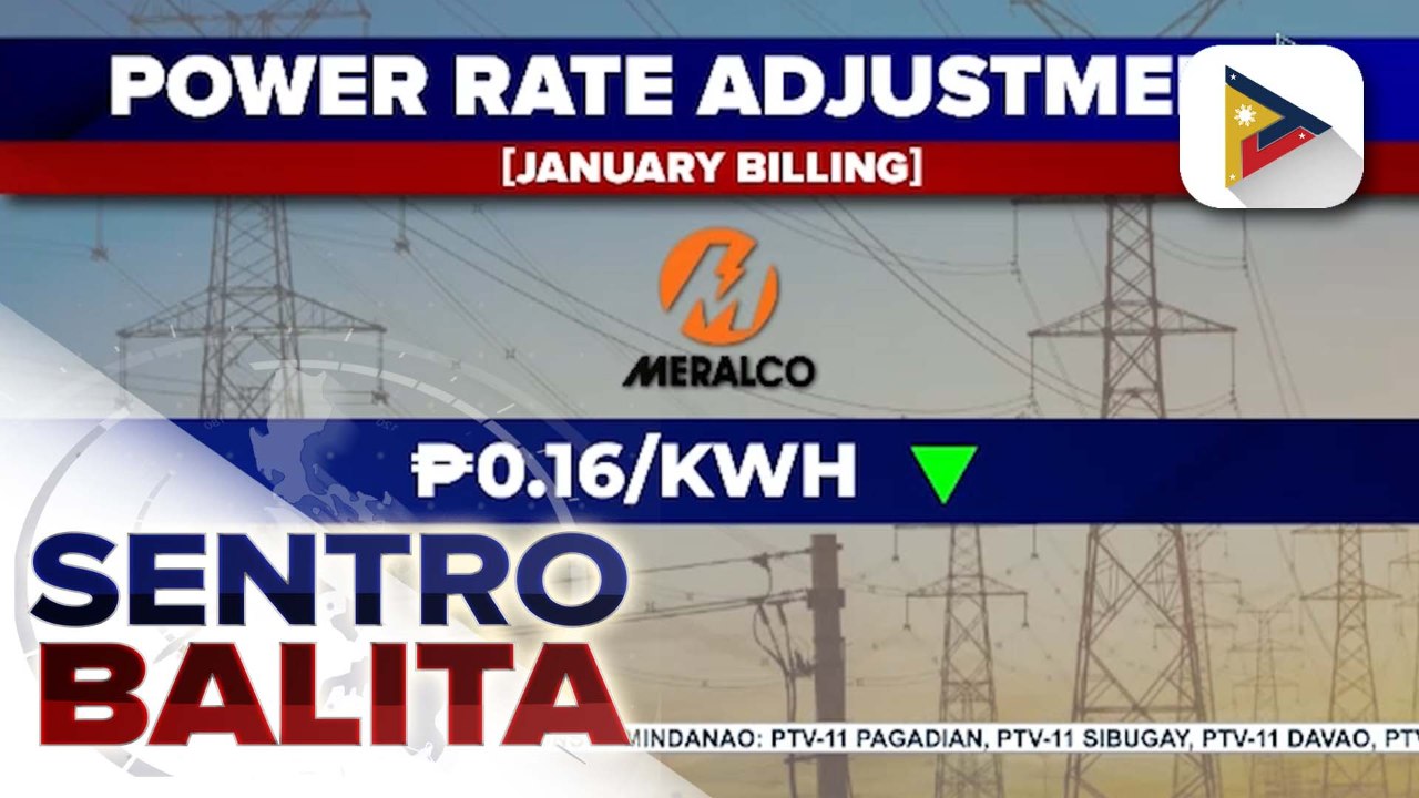 Meralco, magpapatupad ng bawas-singil ngayong buwan - video Dailymotion