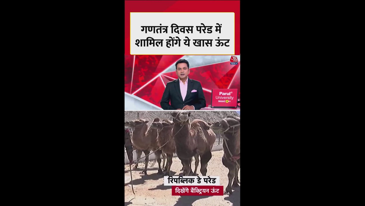 गणतंत्र दिवस परेड में शामिल होंगे खास ऊंट, देखें