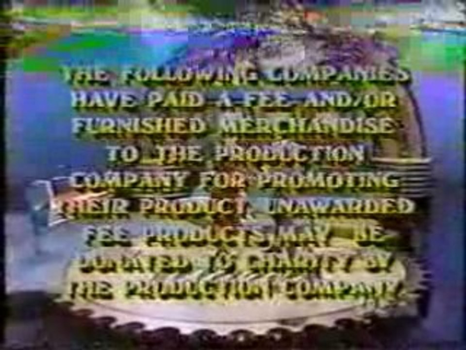 The Joker's Wild Donna McNeely Credits and Ending 4/4