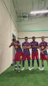 El baile viral de Lamine, Bardghji, Balde y Casadó tras la Supercopa