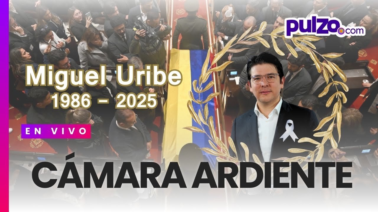 🔴 EN VIVO | Segundo día de cámara ardiente de Miguel Uribe Turbay en el Capitolio Nacional | Pulzo