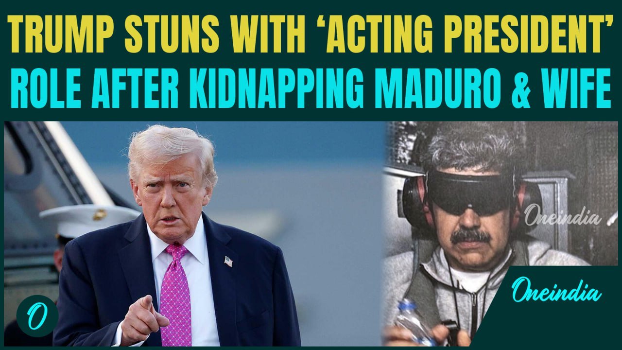 BREAKING: Trump DECLARES Himself as ‘Acting President of Venezuela’ After Dramatic Capture of Maduro