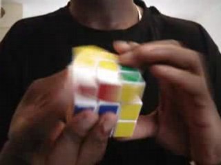 resolution rubik's cube 20.65sec