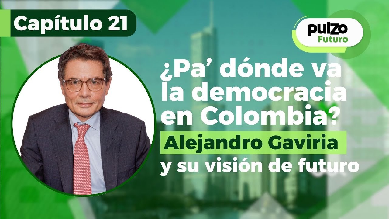 ¿Pa’ dónde va la democracia en Colombia? Alejandro Gaviria y su visión de futuro  | Pulzo