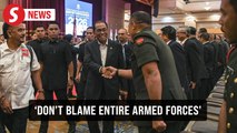 Don't judge all Armed Forces personnel based on immoral acts of a few, Khaled urges