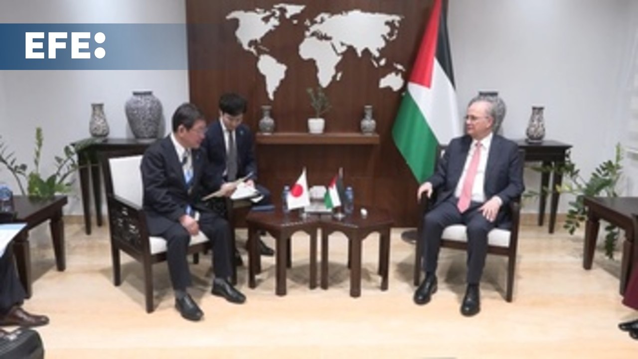 El primer ministro palestino le pide al ministro japonés que reconozca el Estado de Palestina