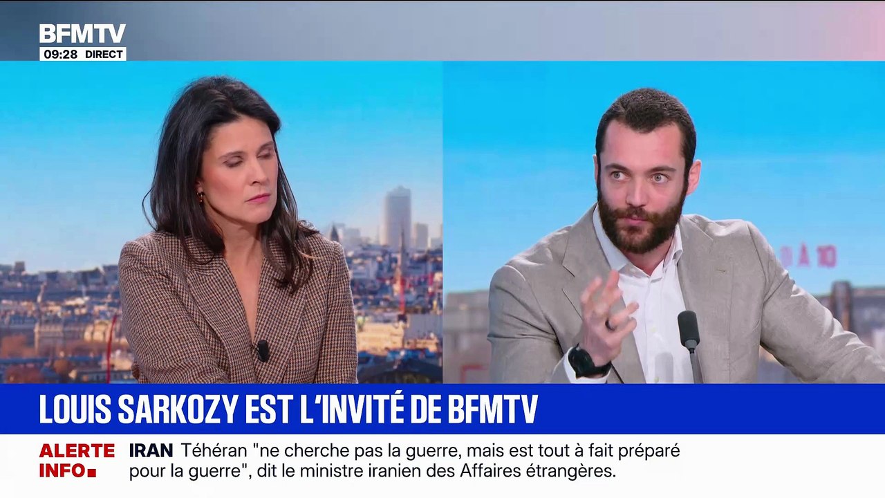 Louis Sarkozy raconte pour la première fois le moment du verdict contre son père Nicolas Sarkozy: "C'est quelque chose qui restera gravé en moi à jamais" - VIDEO