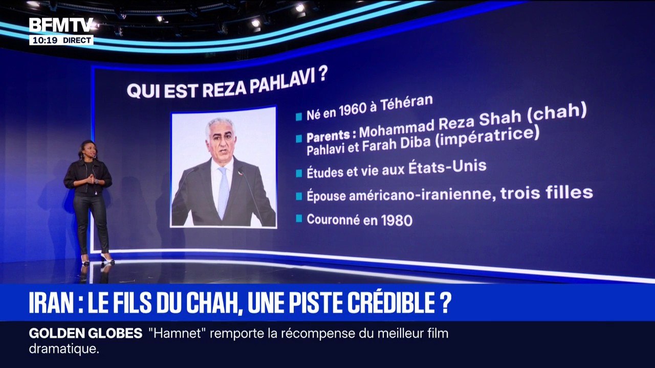 LES ÉCLAIREURS - "Je suis prêt à retourner en Iran dès que possible": qui est Reza Pahlavi, le fils de l'ancien chah d'Iran et figure de l'opposition iranienne en exil aux États-Unis?