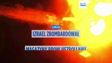 Izrael zbombardował  magazyny broni Hezbollahu