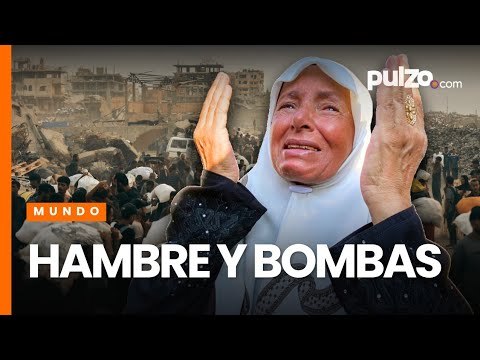 Crisis en Gaza por hambre; bombardeos de Israel a Palestina siguen en medio del conflicto con Hamás