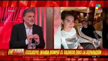 Wanda Nara confirmó la separación y fue clara: “Es doloroso”