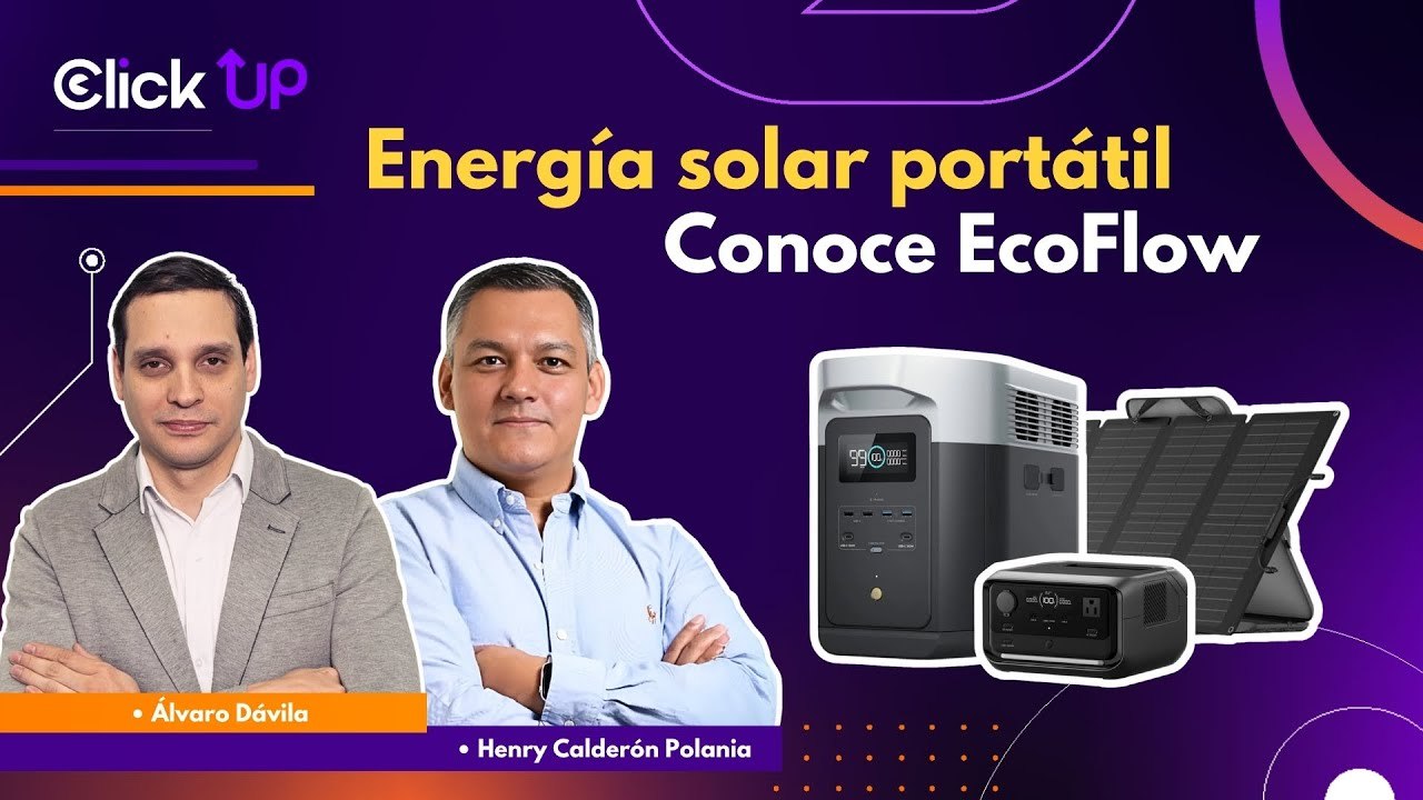 Dile adiós a los apagones: Energía limpia y portátil con EcoFlow | ClickUp