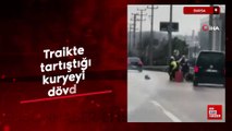 Bursa'da tartıştığı kuryeyi dövdü