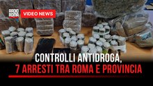 Controlli antidroga, 7 arresti tra Roma e provincia
