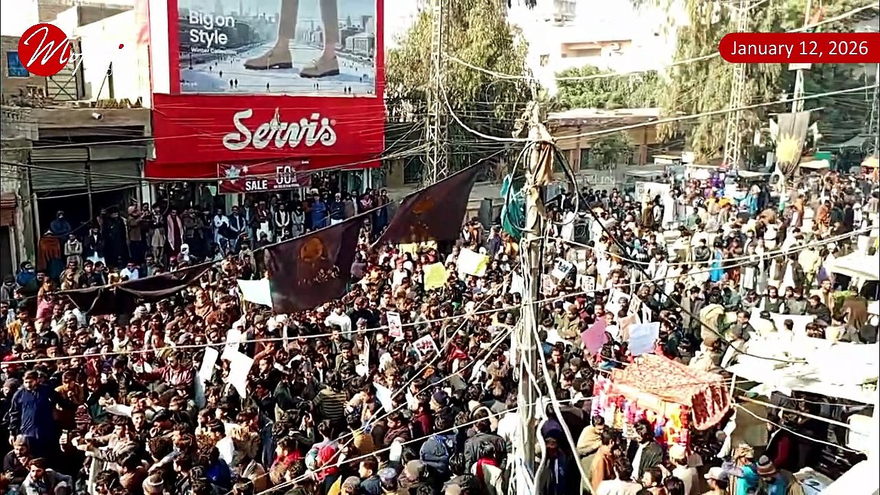 Massive Public Protest in Dadu Against the Killing of Nadir Jamali