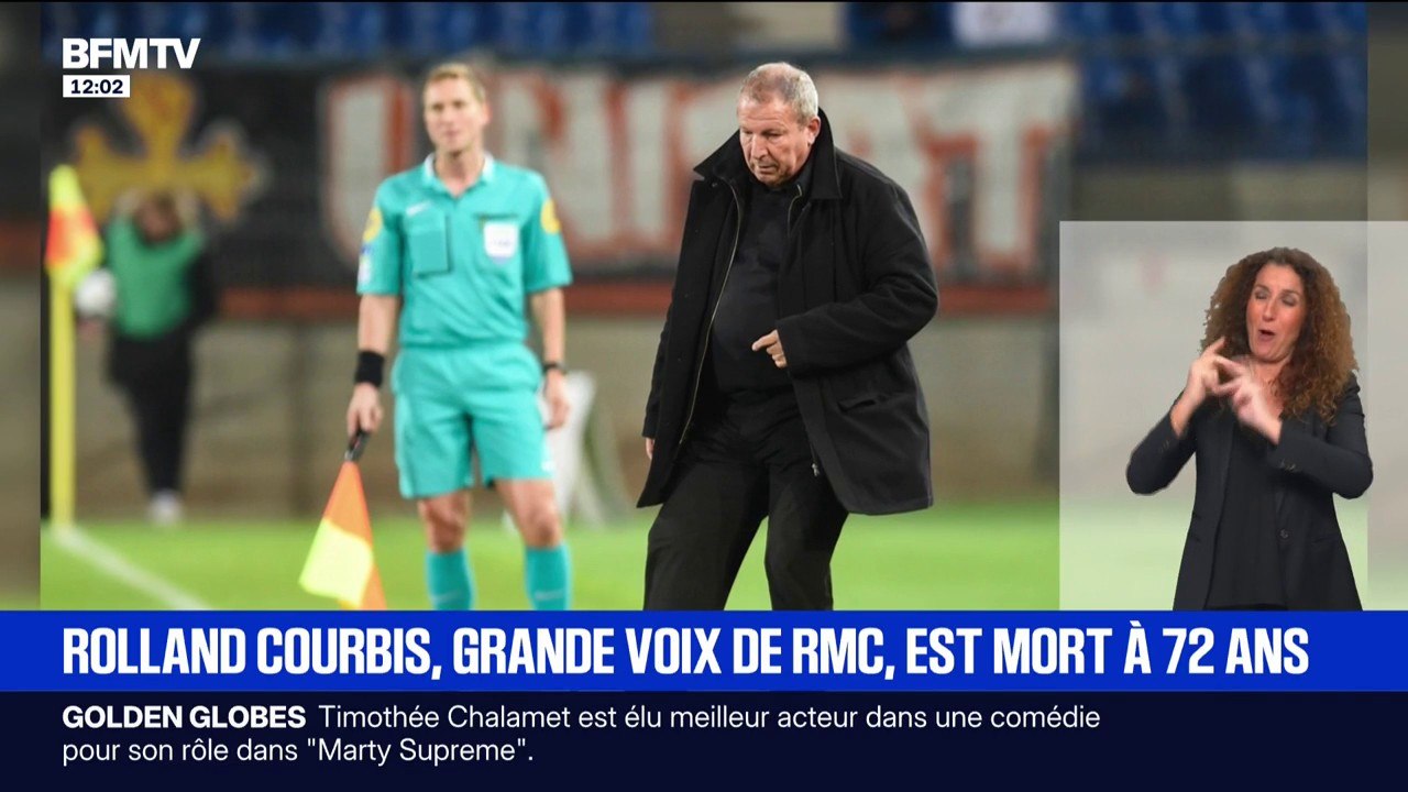 Rolland Courbis, figure emblématique du football français et grande voix de RMC, est mort à 72 ans