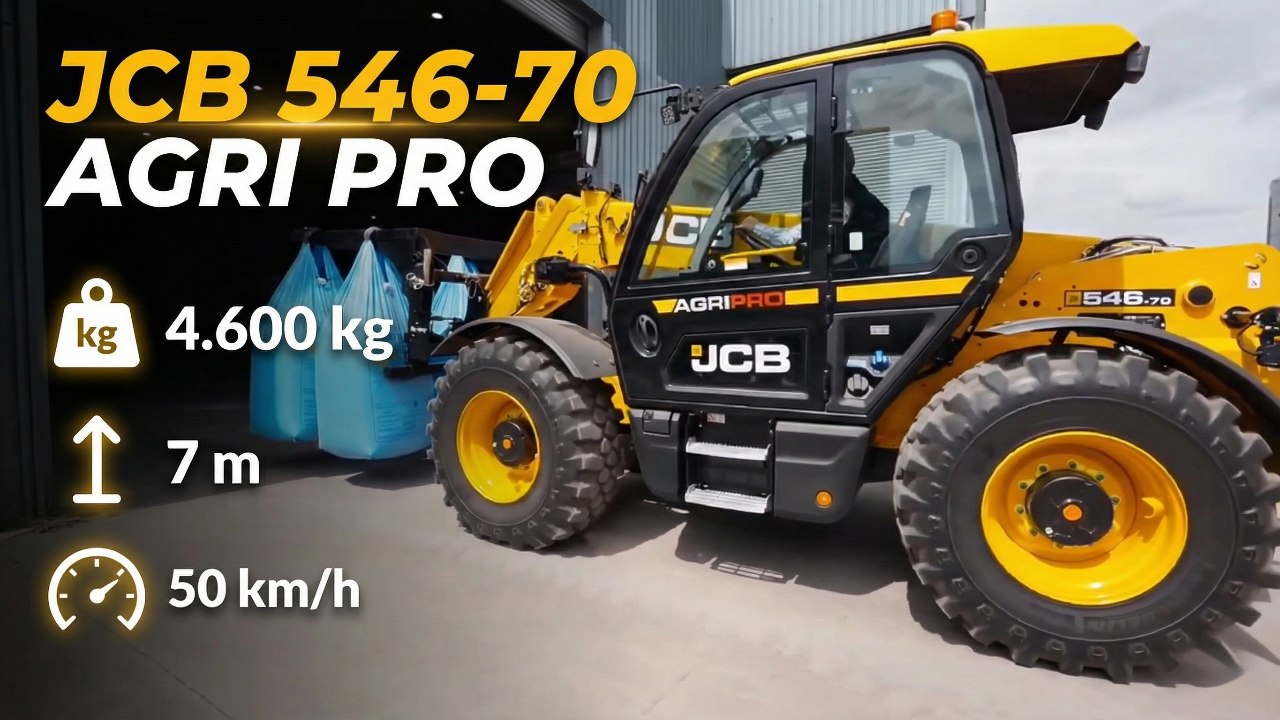 JCB 546-70 Agri Review – Das kann der neue Loadall wirklich
