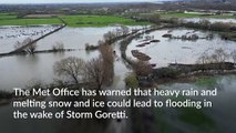 Snow melt and heavy rain could lead to flooding after storm – forecasters