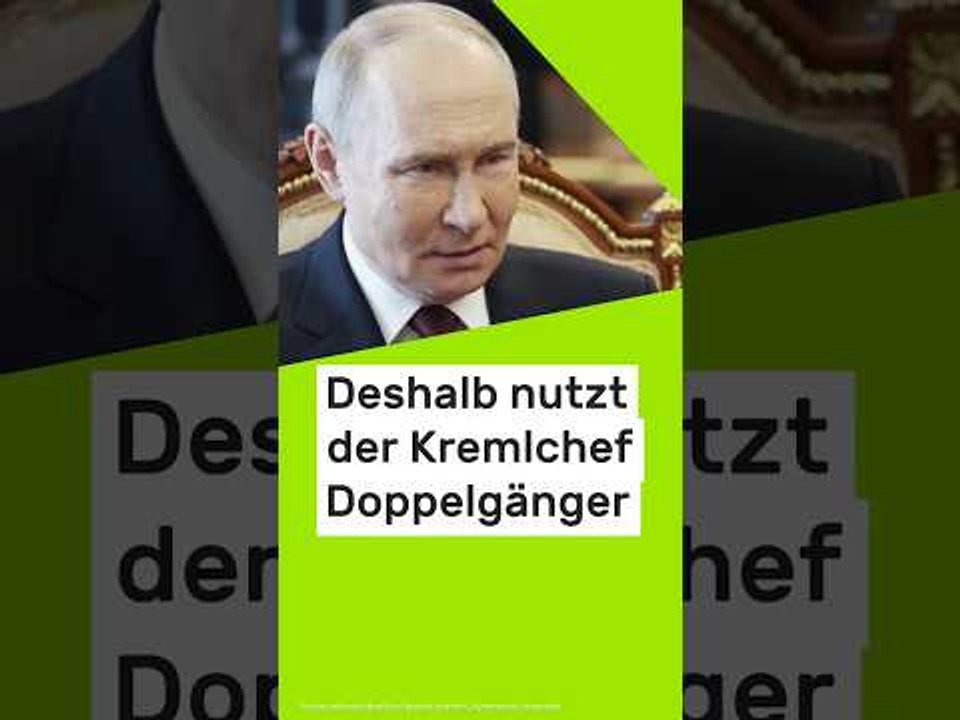 Wladimir Putin: Ex-Geheimdienstchef sicher - deshalb nutzt der Kremlchef Doppelgänger
