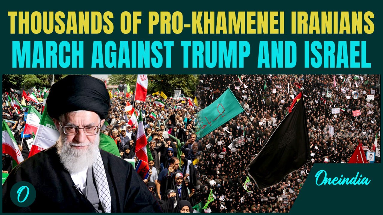 Iran Pro-Regime Rally VIDEO: Khamenei Stages Massive Pro-Regime Rallies as 500+ Die in Protests