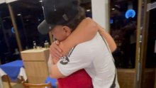 Boy returns from Mexico to surprise his elder sister on her birthday