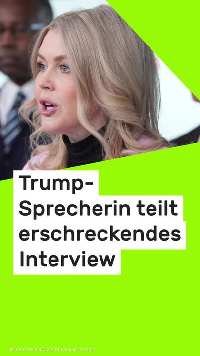 No Glomex Trump-Sprecherin teilt erschreckendes Interview: Wachen 'erbrachen Blut' - mysteriöse Waffe bei US-Angriff eingesetzt?