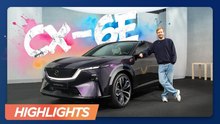 Hier is de nieuwe Mazda CX-6e (2026): eerste kennismaking [Highlights]