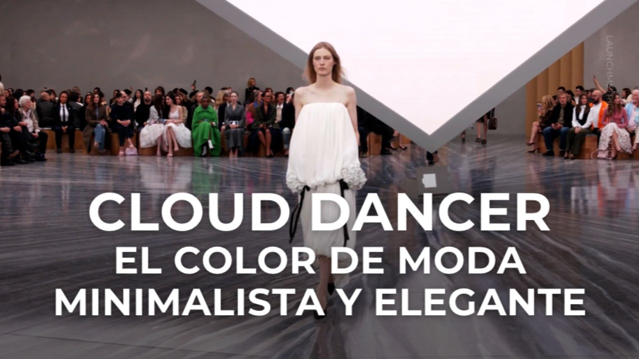 Cloud Dancer: la tendencia de moda minimalista y elegante