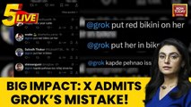 India Today Impact: X Admits Lapses Over Grok AI Obscenity, Blocks 3,500 Pieces of Content