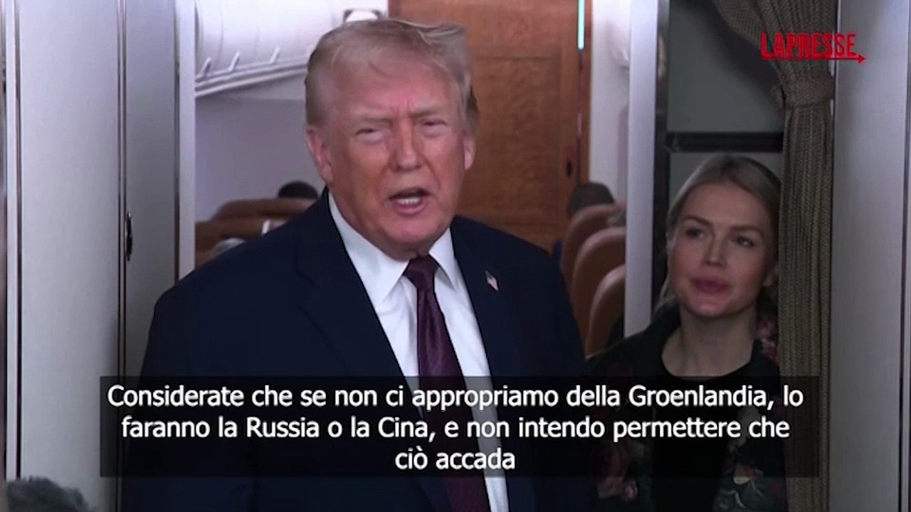 Trump: "In un modo o nell'altro avremo la Groenlandia"