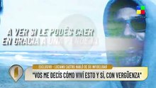 Luciano Castro habló de la infidelidad de Griselda Siciliani y la vergüenza de los audios hablando gallego