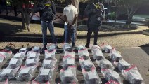 DNCD desarticula red de narcotráfico e incauta 209 libras de marihuana, vehículos y un arma de fuego