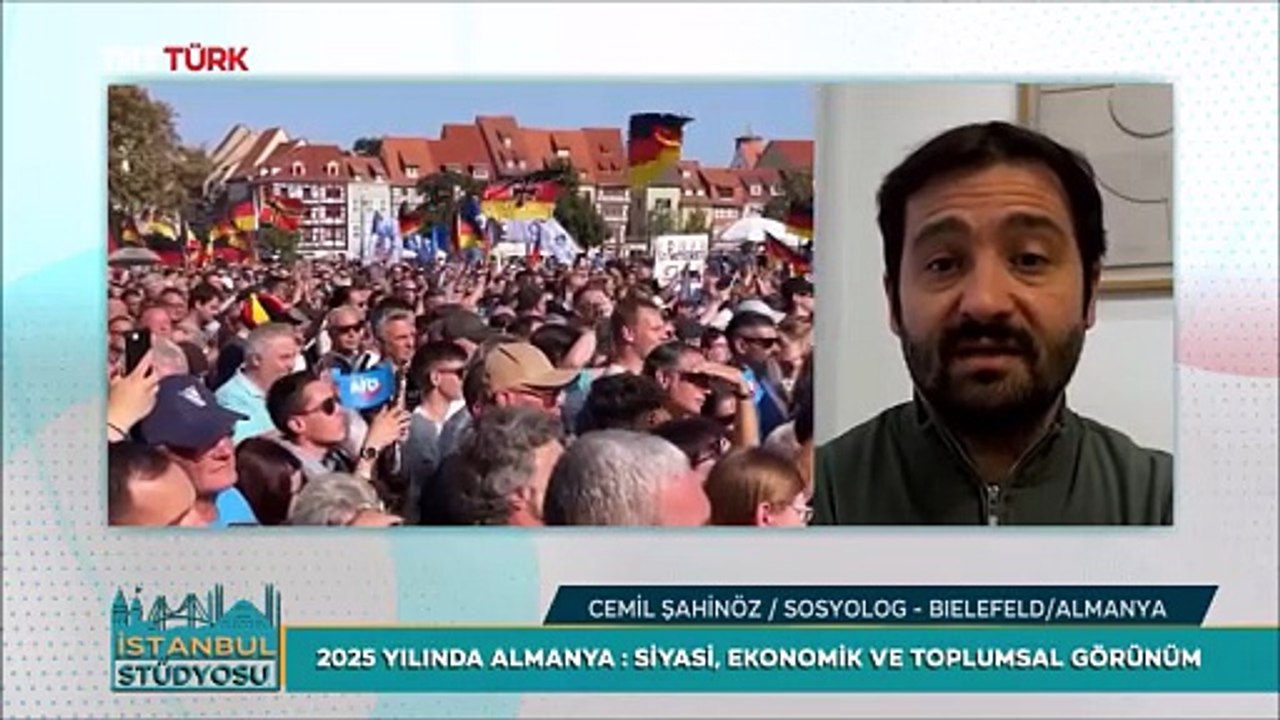 Almanya´da siyaset, AfD, göc, Islamdüsmanligi, ticaret ve ordu tartismalari (TRT Türk, Istanbul Stüdyosu, 04.01.2026)