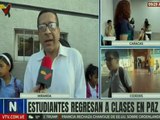 Docentes de Caracas destacan su disposición para formar a los estudiantes en el regreso a clases