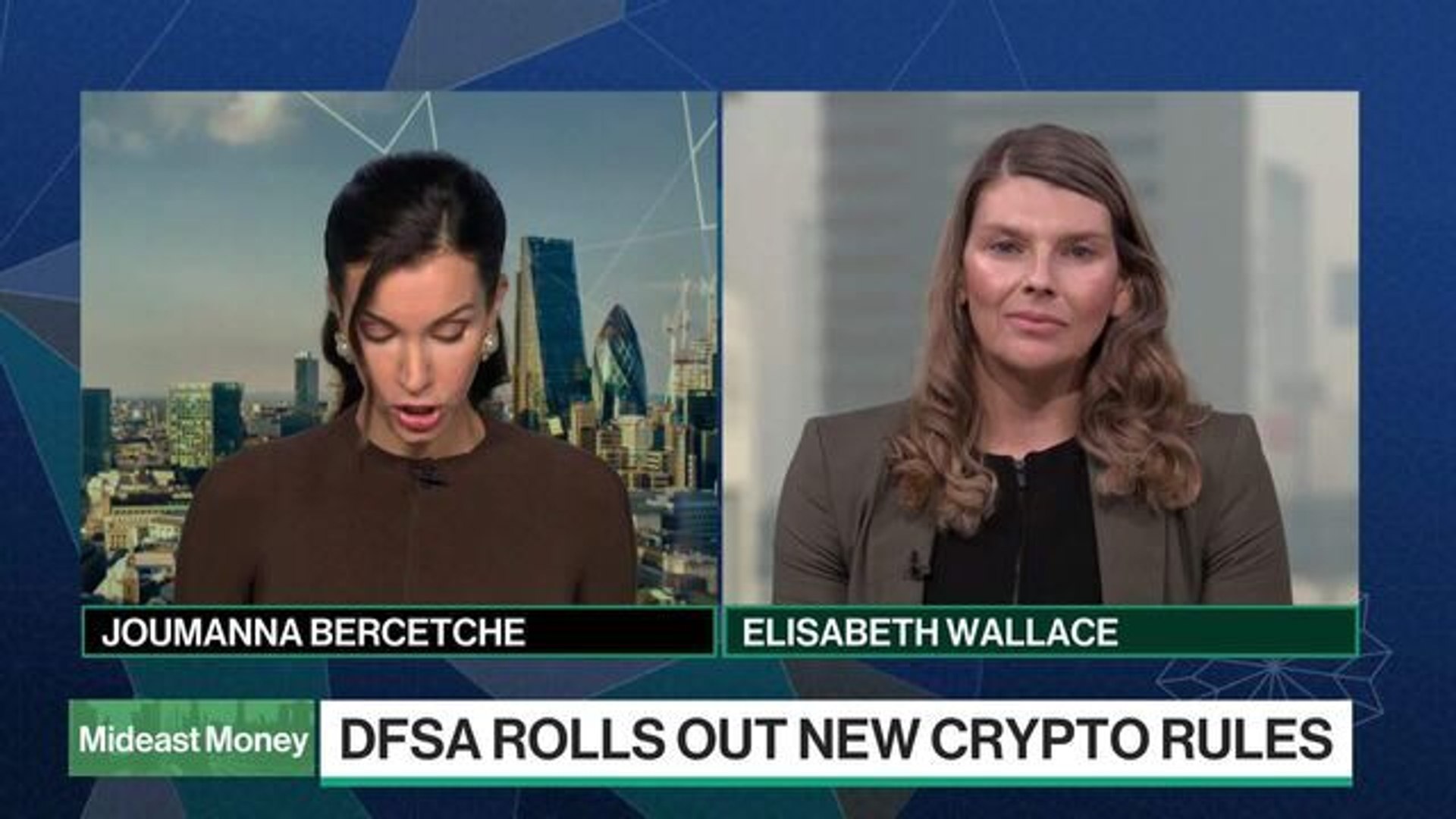 Wallace: Crypto Volumes Not Large in DIFC But Growing