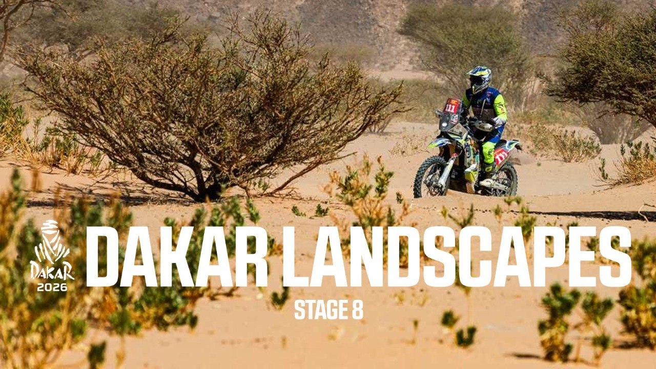 Dakar 2026 - Stage 8 - Saudi Arabia's most beautiful landscapes