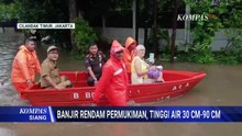 Situasi Lalu Lintas di Pluit: Transjakarta Terjebak Banjir, Motor Warga Mogok | KOMPAS SIANG