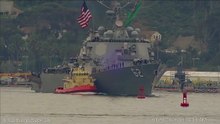 USS Fitzgerald (DDG 62) Homecoming | San Diego Web Cam