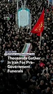 Thousands Gather In Iran For Pro-Government Funerals