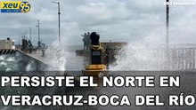 Persiste el norte en Veracruz-Boca del Río