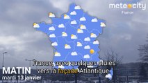 Bulletin météo France du mardi 13 janvier 2026