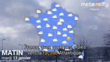 Bulletin météo France du mardi 13 janvier 2026