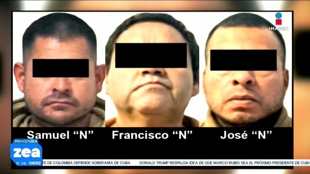 La Fiscalía General de la República extradita a tres hombres a Estados Unidos
