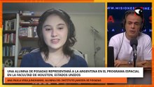 Alumna del Instituto Janssen de Posadas representará a Argentina en un programa espacial en Houston